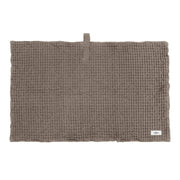 Big Waffle Bath Mat - 80 x 55 cm - Clay: 100% GOTS certified organic cotton / 80 x 55 cm/ 31.5 x 21.7"