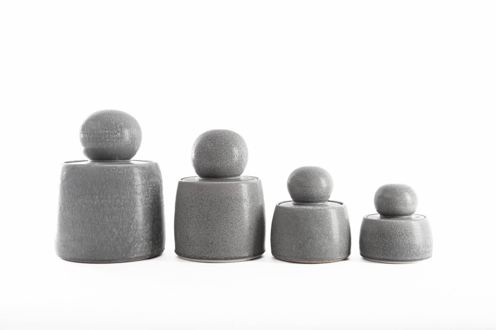 Pewter Stash Jars: Medium