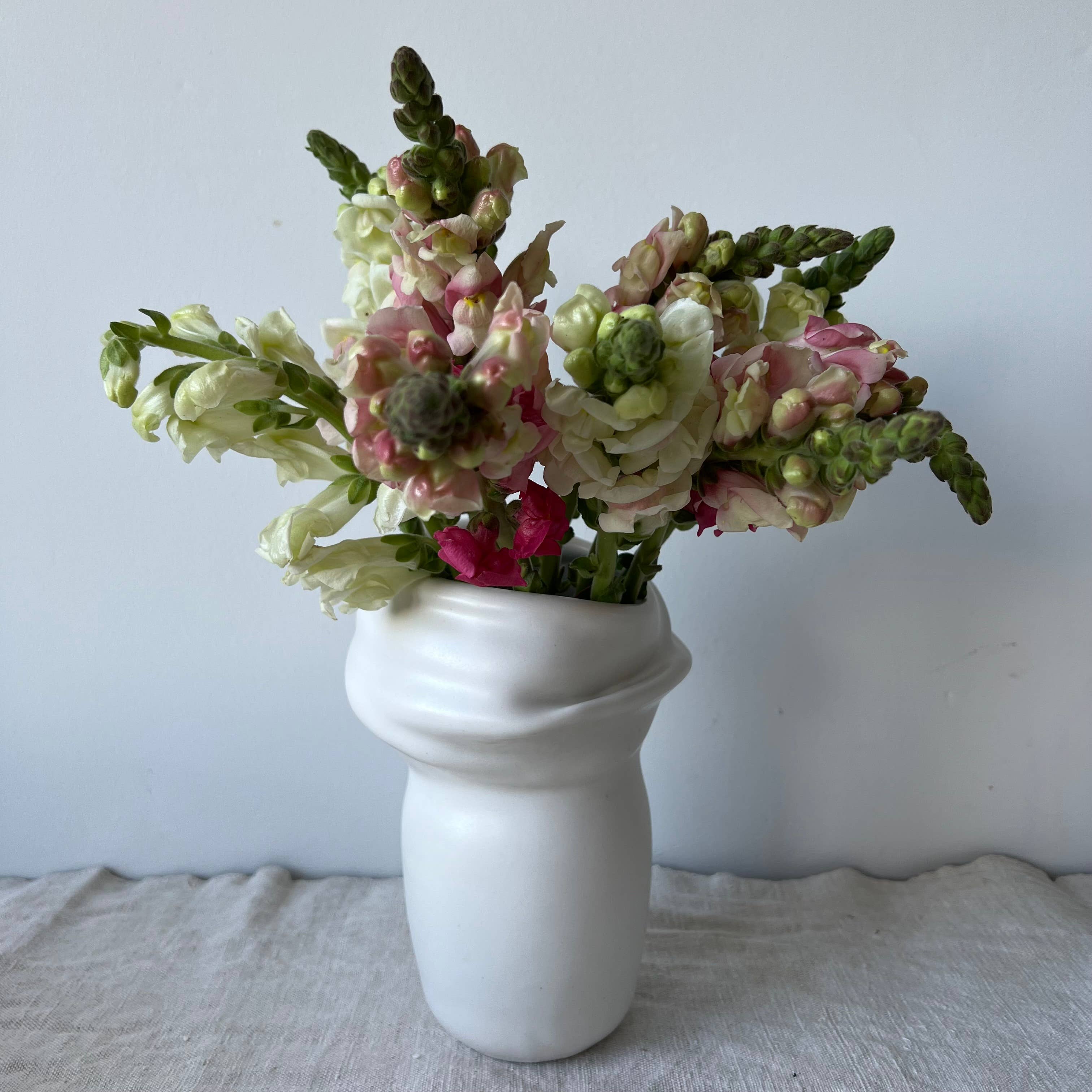 Fold Ceramic Vase