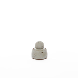 Alabaster White Stash Jars: XL