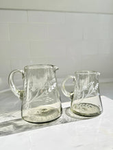 Amélie Hand-etched Blown Pitcher: Small