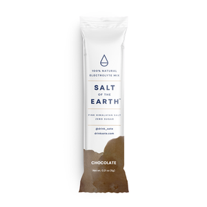 Salt of the Earth | Natural Electrolytes | Chocolate: 12-stick box