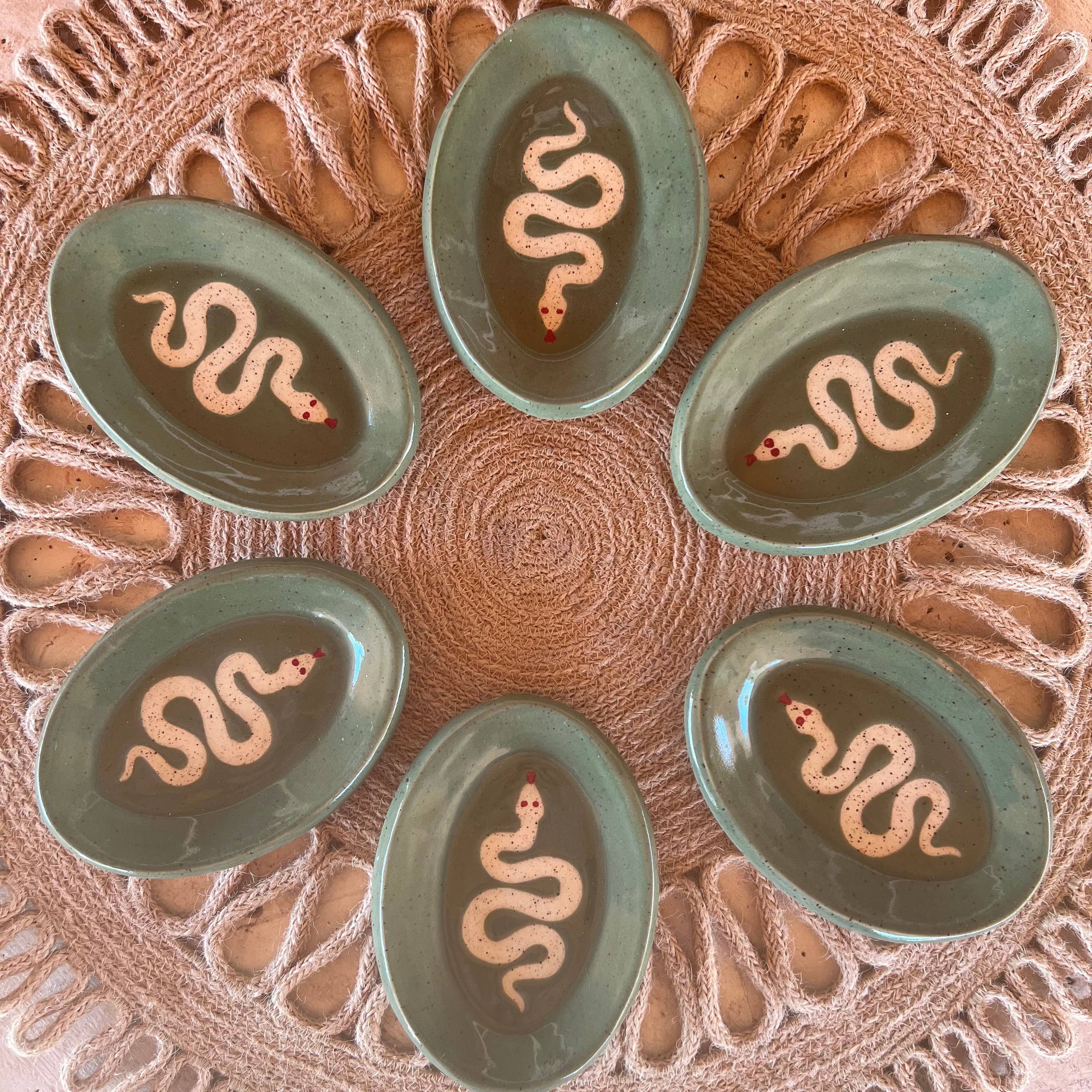 Snake Ring Dish | Mahjong Dice Dish