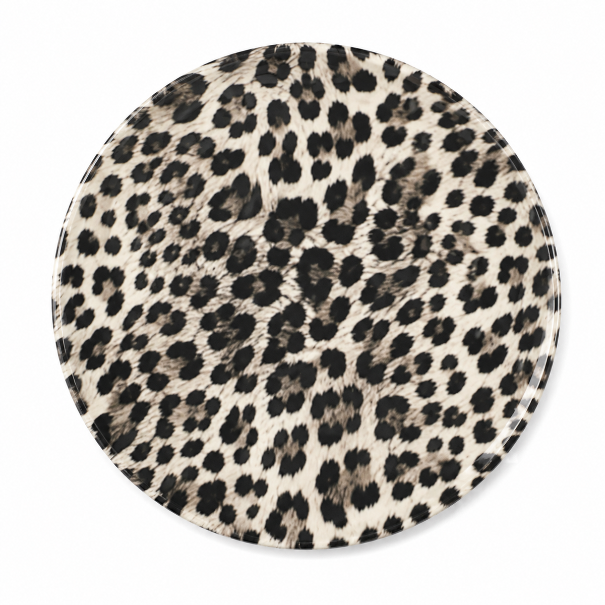 8" Cheetah Leopard Shatterproof Plates (Set of 4 Plates)