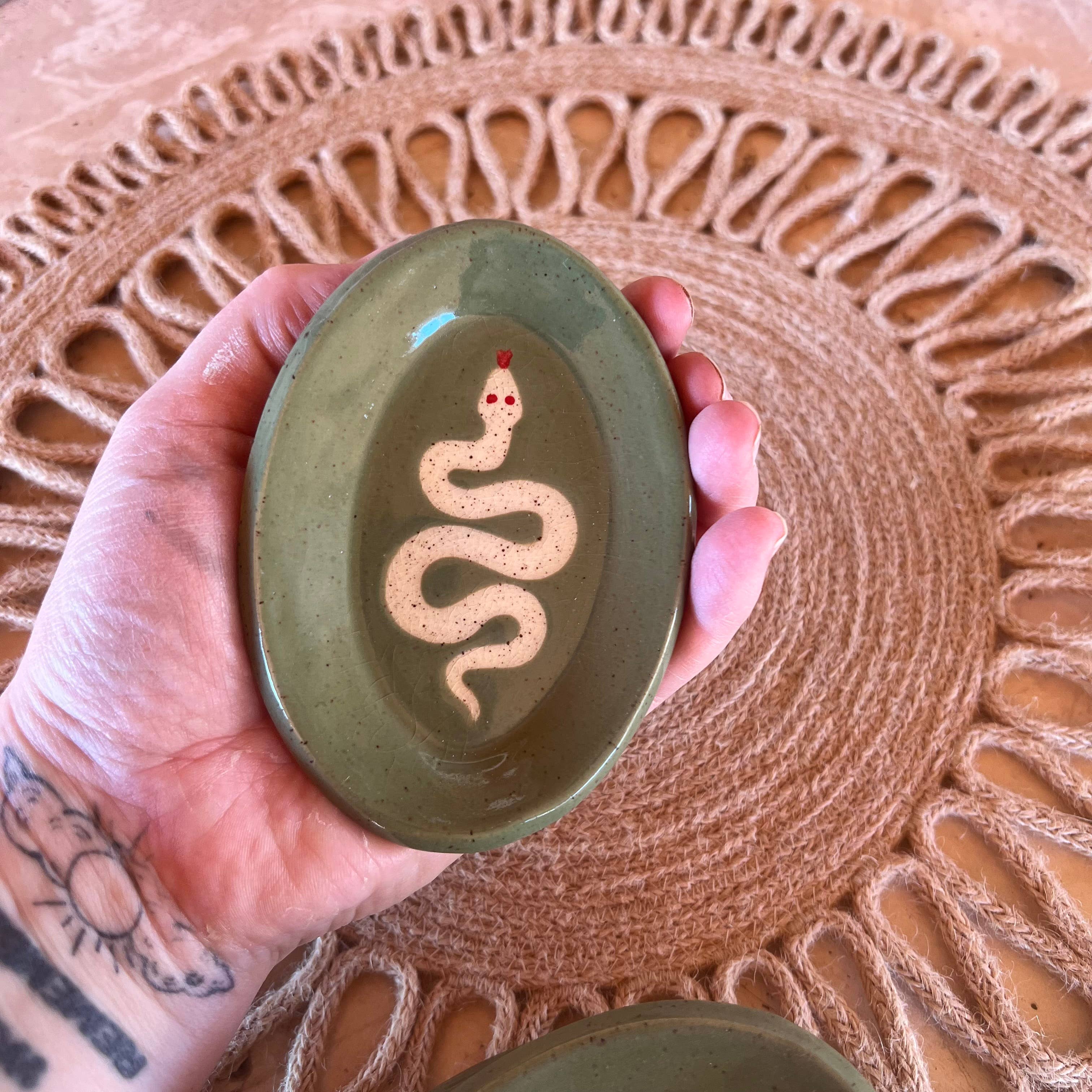 Snake Ring Dish | Mahjong Dice Dish