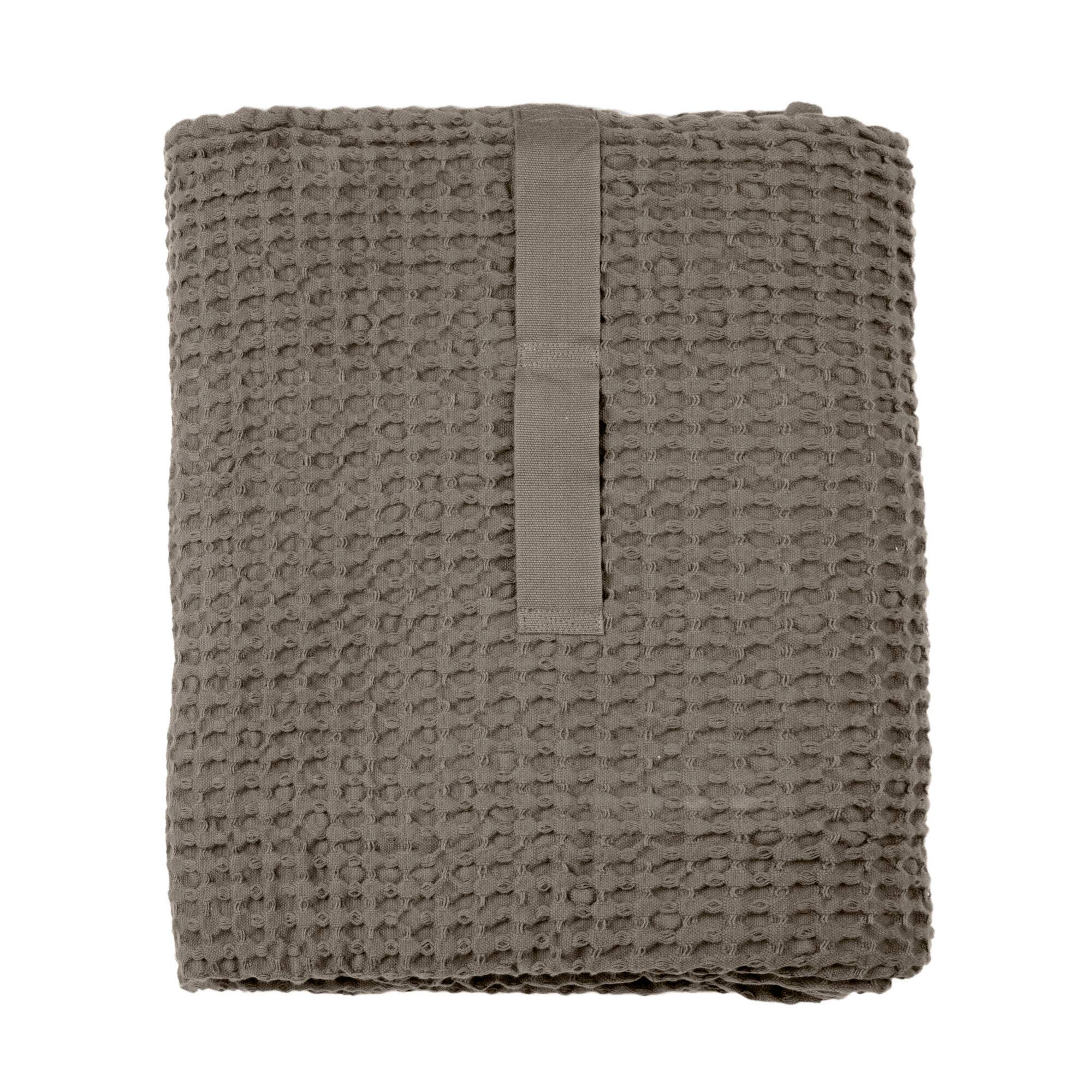 Big Waffle Towel and Blanket - 150 x 100 cm - Clay: 100% GOTS certified organic cotton / 150 x 100 cm/ 39.4 x 59"