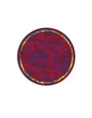 Bordeaux Toile Round Placemats