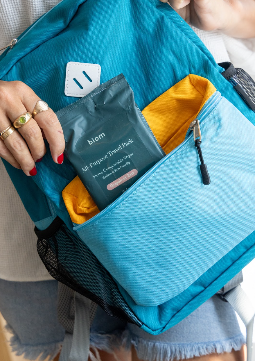 All-Purpose Cleaning Wipe Travel Pack (10ct): Santal Natura