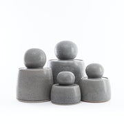 Pewter Stash Jars: Medium