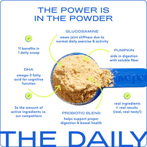 The Daily Powder Supplement, 11-in-1 Multivitamins for Dogs | 7oz