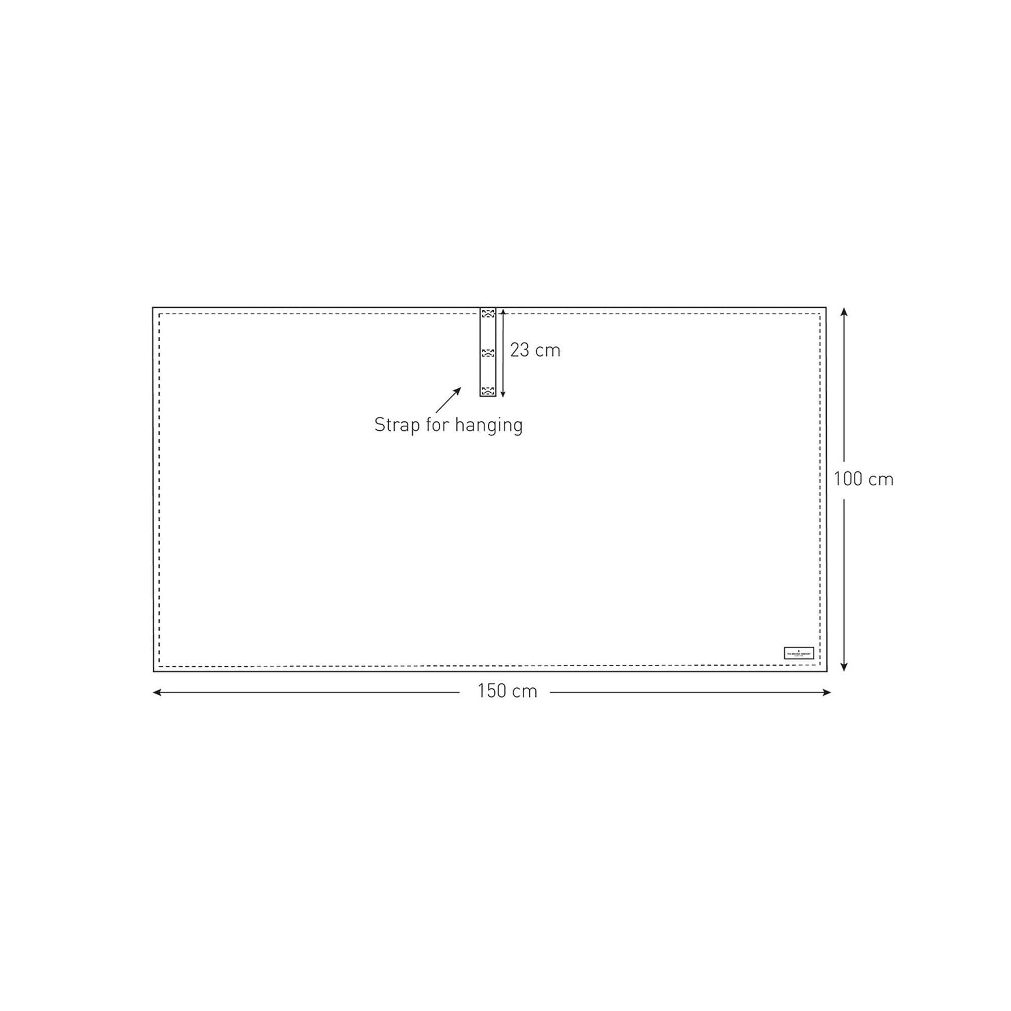 Big Waffle Towel and Blanket - 150 x 100 cm - Clay: 100% GOTS certified organic cotton / 150 x 100 cm/ 39.4 x 59"
