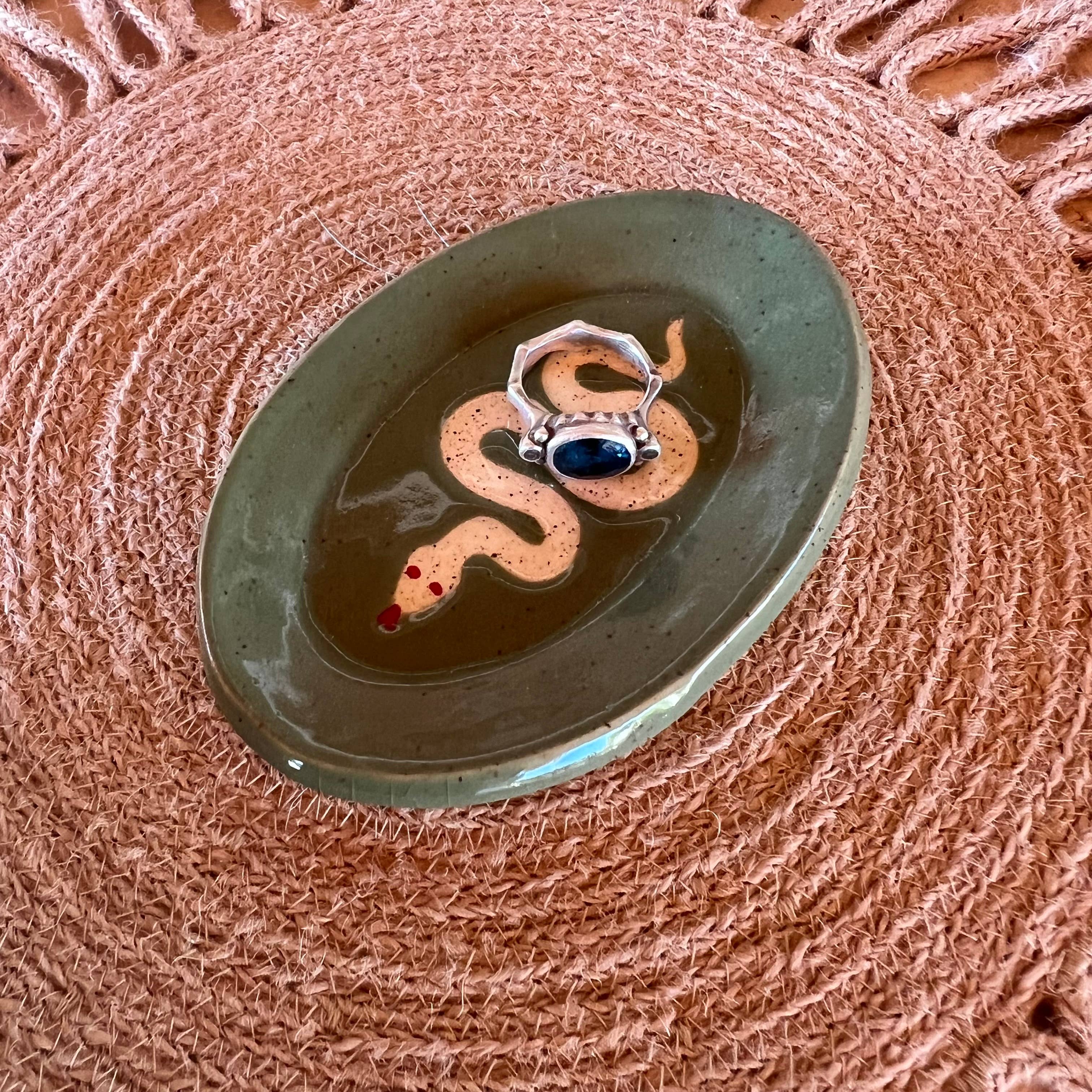 Snake Ring Dish | Mahjong Dice Dish