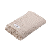 FINE Hand Towel - Stone: Stone / 100% GOTS certified organic cotton / 60 x 100 cm /23.6 x 39.4"