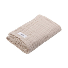 FINE Hand Towel - Stone: Stone / 100% GOTS certified organic cotton / 60 x 100 cm /23.6 x 39.4"