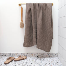 FINE Bath Towel - Clay: 100% GOTS certified organic cotton / 100 x 150 cm / 39.4 x 59.0"
