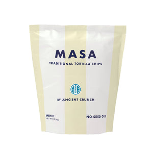 MASA Tortilla Chips - White, 5oz Bag Case