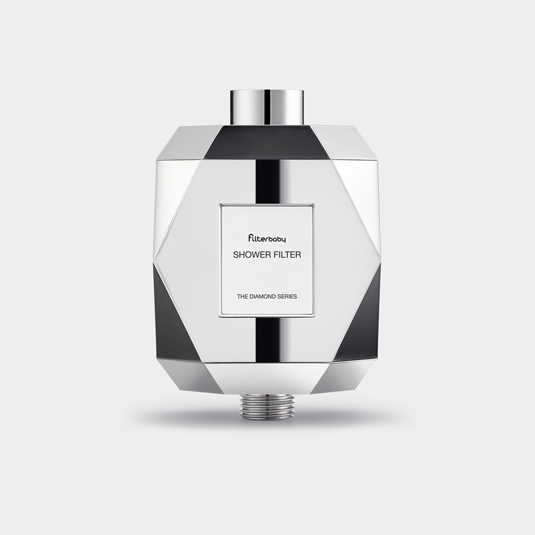 Filterbaby Diamond Series Shower Filter: Chrome