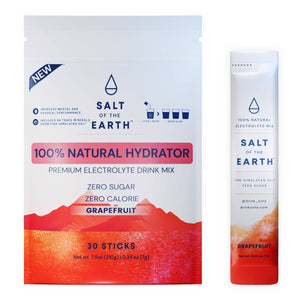 Salt of the Earth | Natural Electrolytes | Grapefruit: 12-stick box