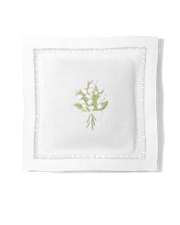 Lily Of The Valley Lavender-Filled Linen Sachet