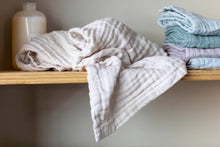 FINE Hand Towel - Stone: Stone / 100% GOTS certified organic cotton / 60 x 100 cm /23.6 x 39.4"