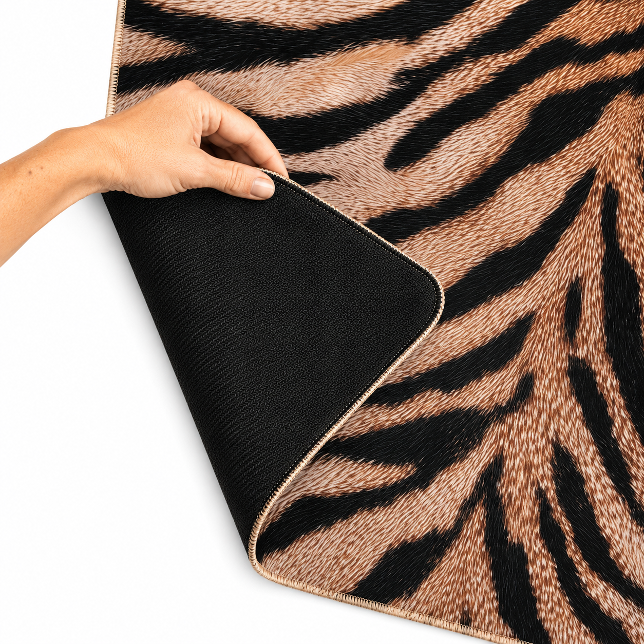 Savanah Stripe Safari Club 33" Premium Mahjong Mat