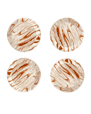Marbled Terra Salad Plate - Set of 4