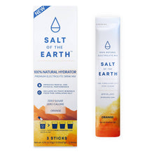 Salt of the Earth | Natural Electrolytes | Orange: 12-stick box