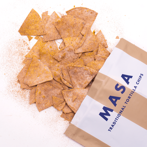 MASA Tortilla Chips - Churro, 5oz Bag Case