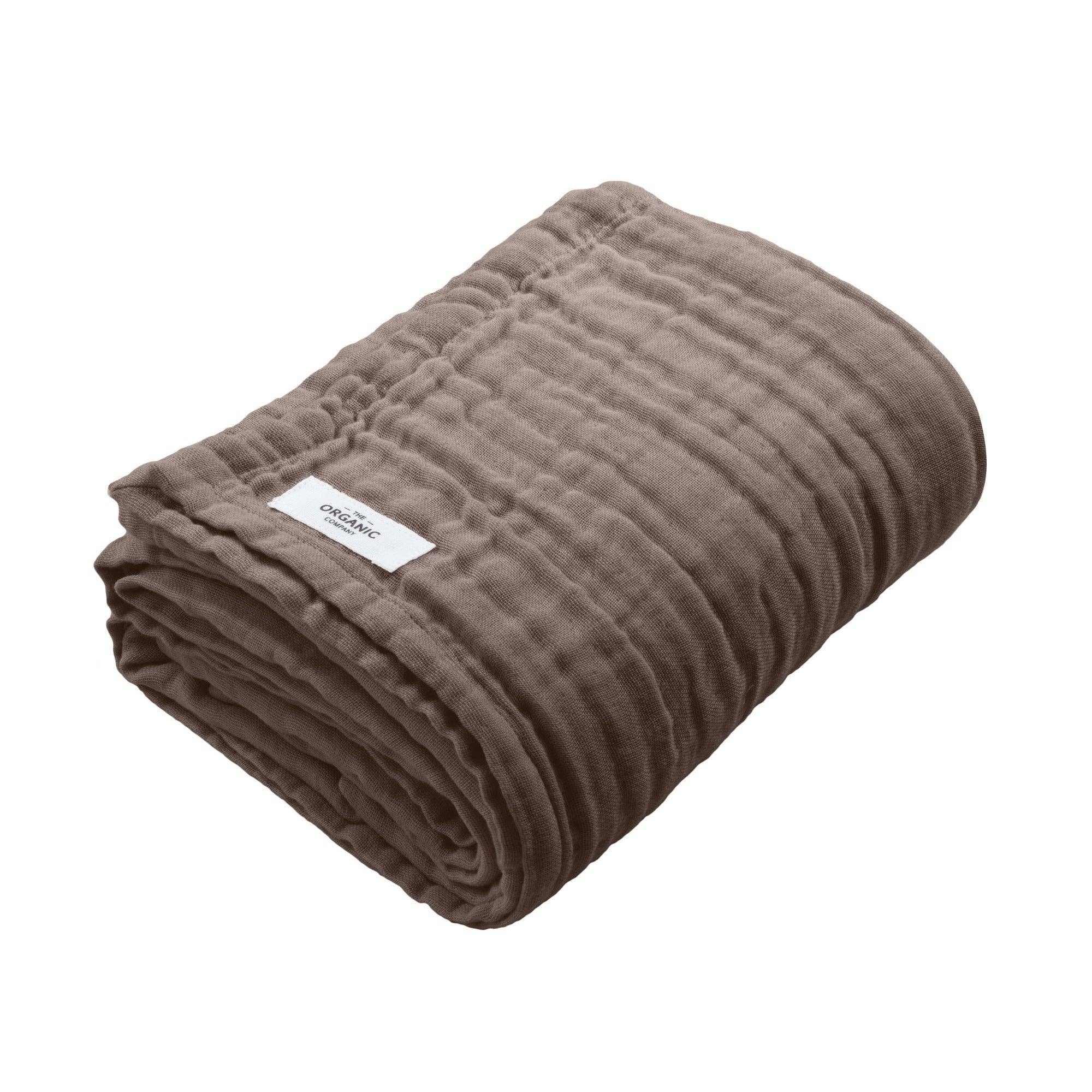 FINE Bath Towel - Clay: 100% GOTS certified organic cotton / 100 x 150 cm / 39.4 x 59.0