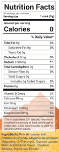 Salt of the Earth | Natural Electrolytes | Orange: 12-stick box