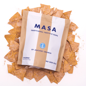 MASA Tortilla Chips - Churro, 5oz Bag Case