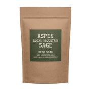 Aspen Rocky Mountain Sage Bath Salts: 10 oz