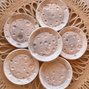 Ceramic Moon Trinket Dish | Mahjong Dice Dish