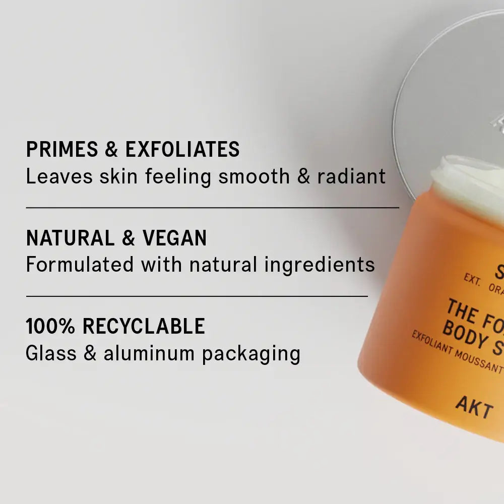 The Foaming Body Scrub: SC.01 Orange Grove