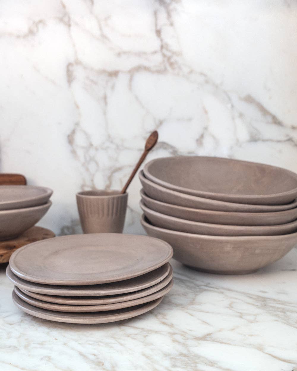 Earth Oval Pasta Bowl - Set of 4