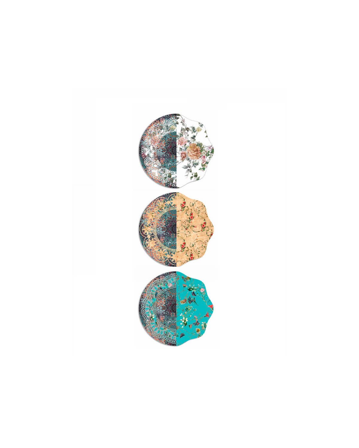 Florecido Assorted Coasters | Set 3