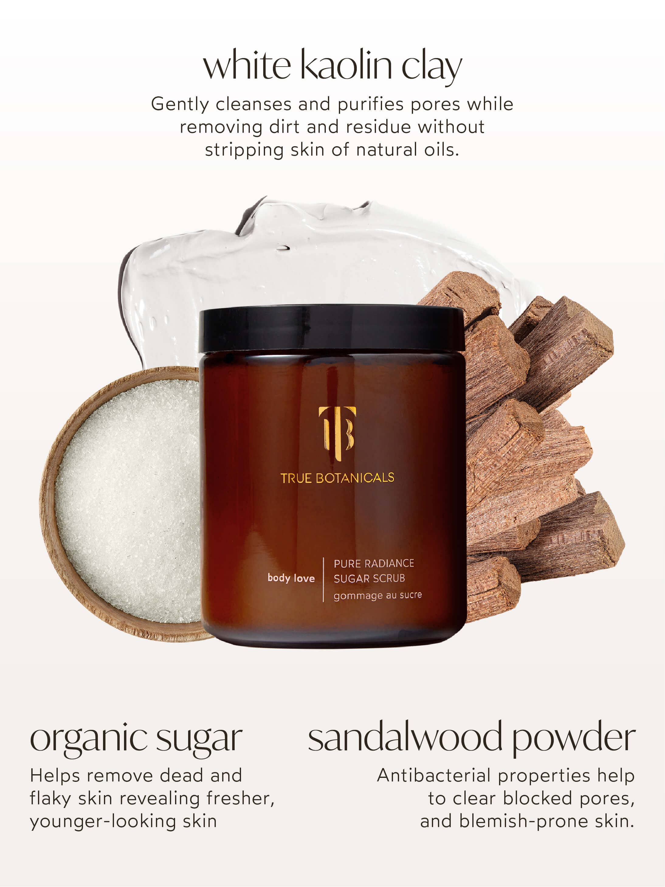 Pure Radiance Sugar Exfoliating Body Scrub