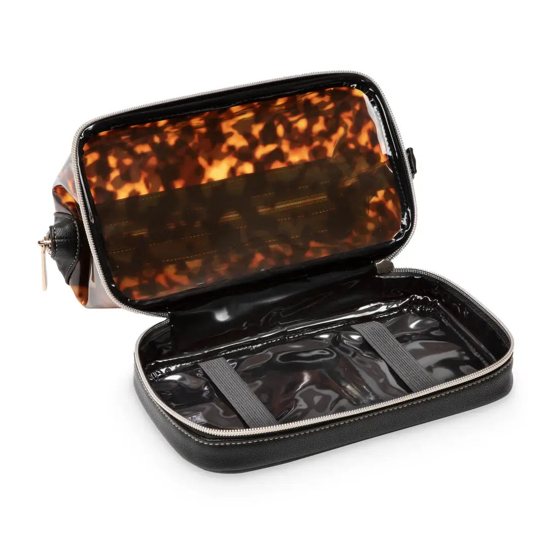 Miami Clearly Tortoise  Hannah Travel Organizer