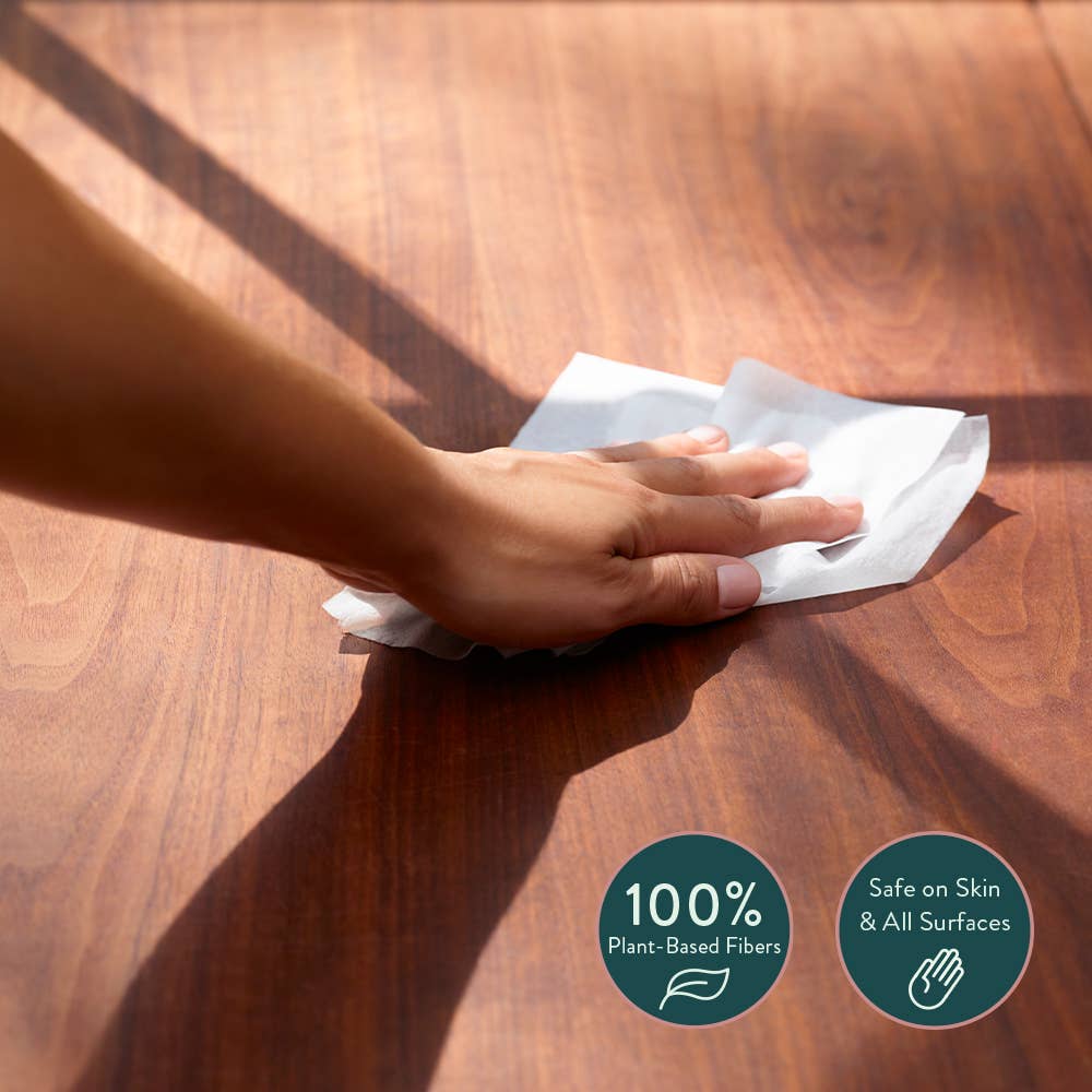 All-Purpose Cleaning Wipe Travel Pack (10ct): Santal Natura
