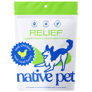 Relief Chews, Hip & Joint Supplement for Dogs | 30ct