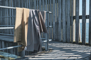 Big Waffle Towel and Blanket - 150 x 100 cm - Clay: 100% GOTS certified organic cotton / 150 x 100 cm/ 39.4 x 59"