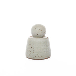 Alabaster White Stash Jars: XL