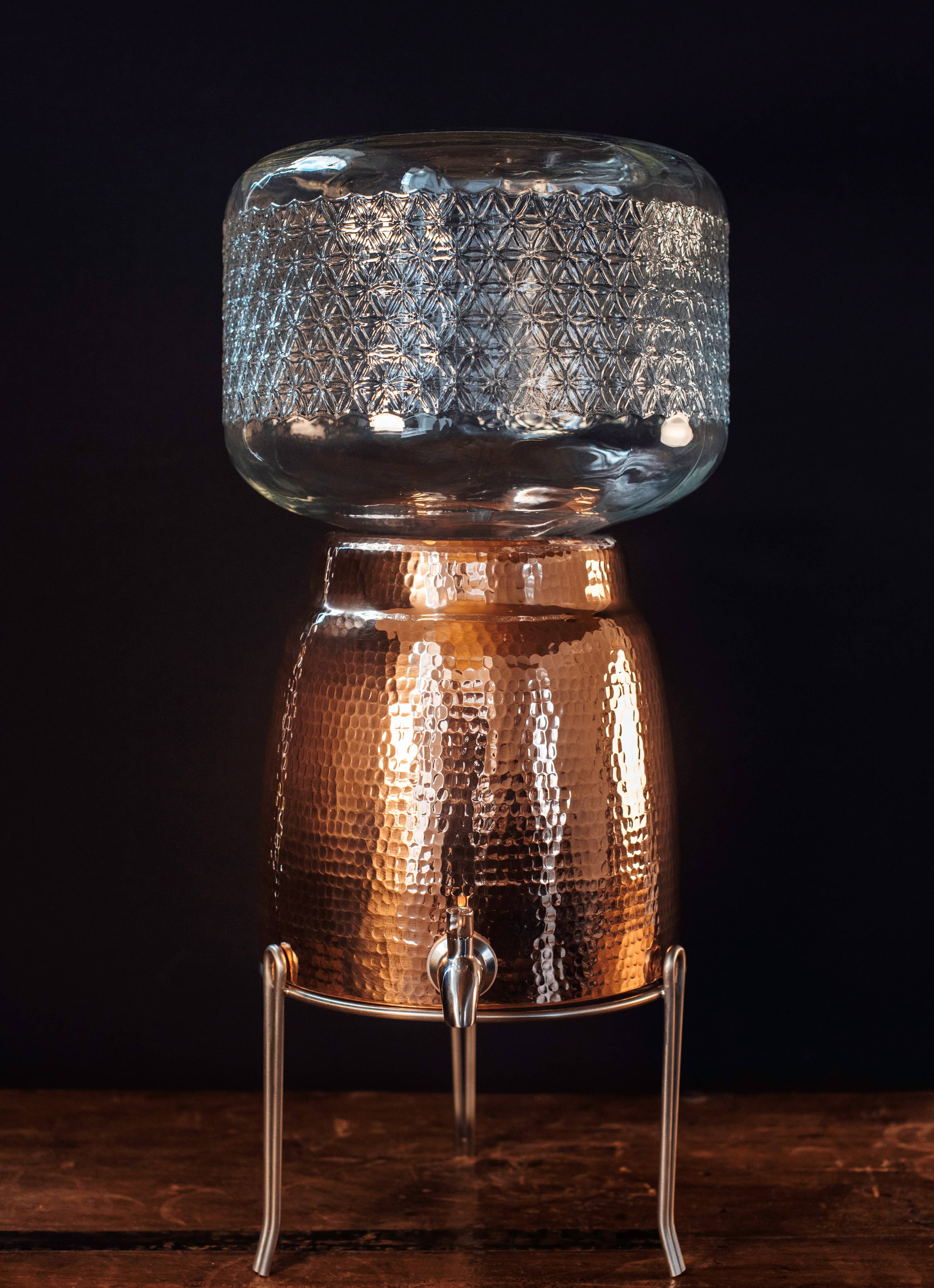 Solid Copper Water Dispenser