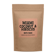 Miami Coconut & Hibiscus Bath Salts: 10 oz