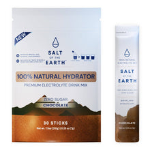 Salt of the Earth | Natural Electrolytes | Chocolate: 12-stick box