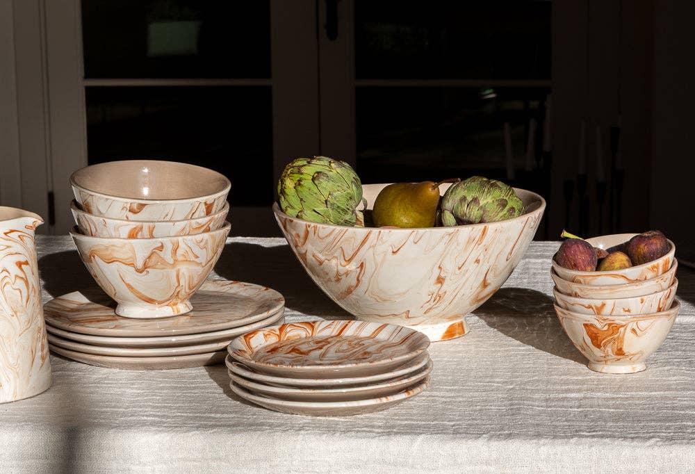 Marbled Terra Bowl - Set of 4