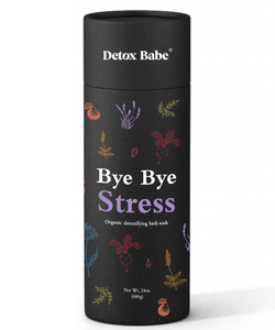 Bye Bye Stress Detox Organic Bath Salt Soak (24 oz)