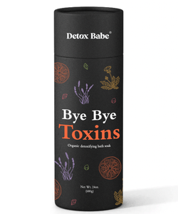 Bye Bye Toxins Organic Detox Bath Salt Soak (24 oz)