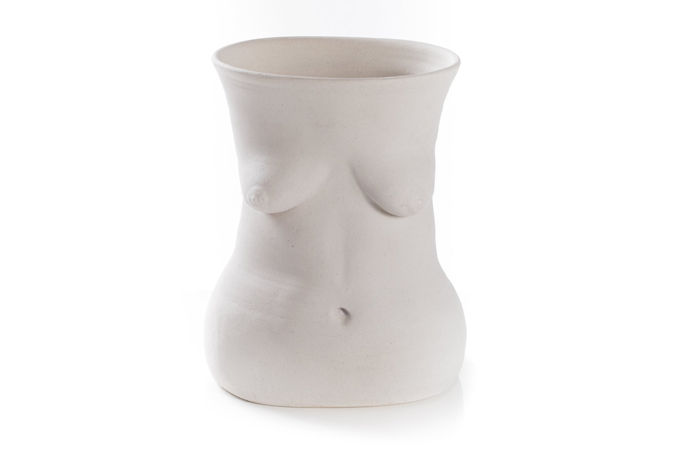 JJ Savage | Large Unglazed Body Vase