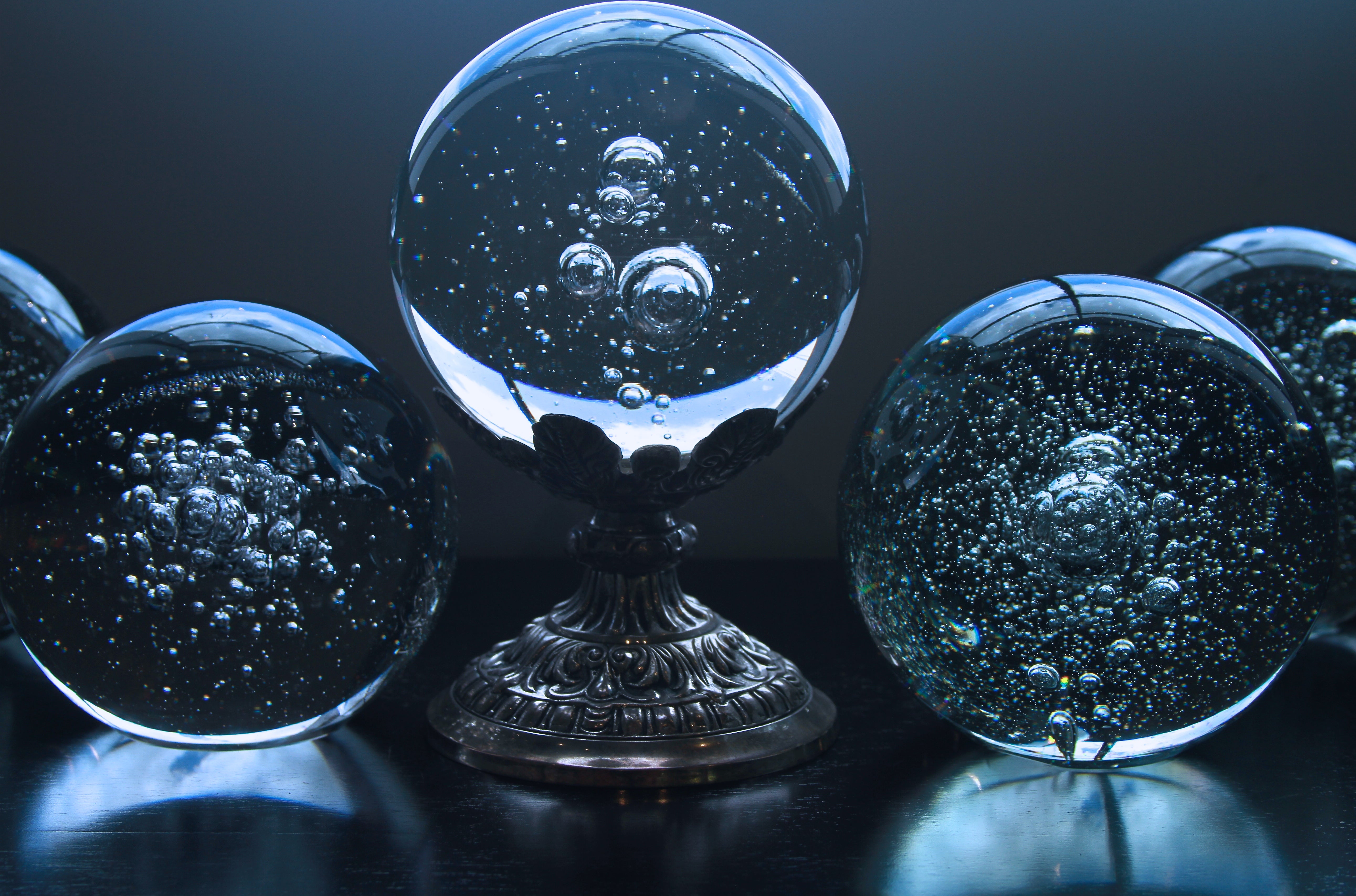 Vintage Glass Orbs